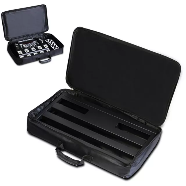 Portable Guitar Pedalboard Bag Effects Pedal Board Storage Carry Case Large Size