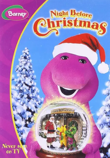 BARNEY: NIGHT BEFORE Christmas (DVD) $9.90 - PicClick