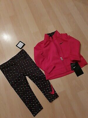 New Pink Nike Girl Top and legging Set Outfit 18months