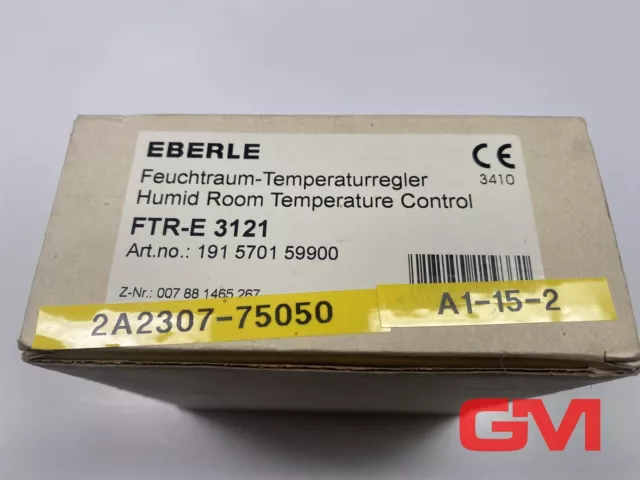 Eberle Temperaturregler FTR-E 3121 temperature control 191570159900 Frostwächter 2