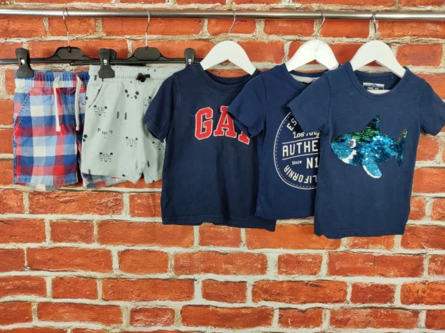 Baby Boy Bundle Age 18-24 Months Next Gap H&M Shorts Top T-Shirt Shark Set 92Cm
