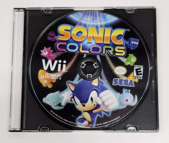 Sonic Colors - Nintendo Wii Pristine Authentic Tested Game 180 Day  Guarantee