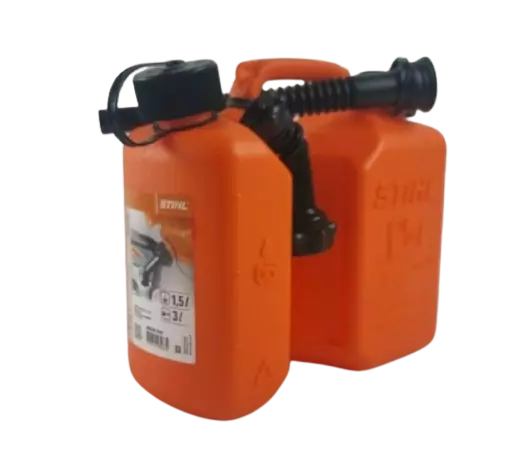 STIHL  0000 881 0111 Kombikanister Standard orange 5 L Benzin / 3 L Ketten Öl