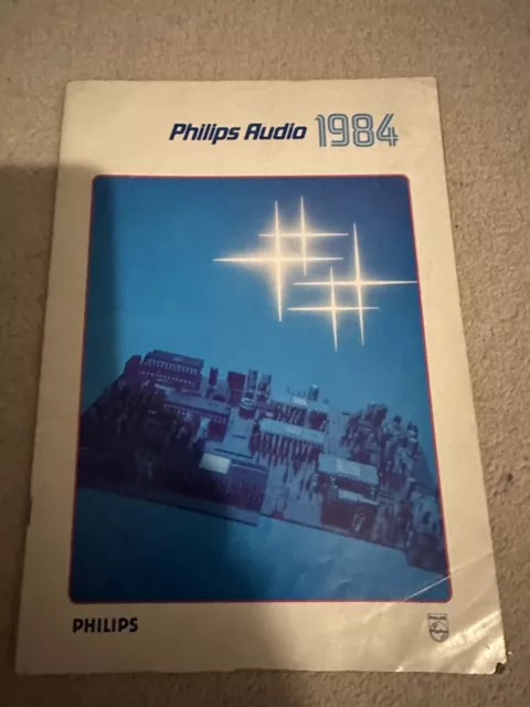 Philips Audio Catalogue 1984 Free P&P