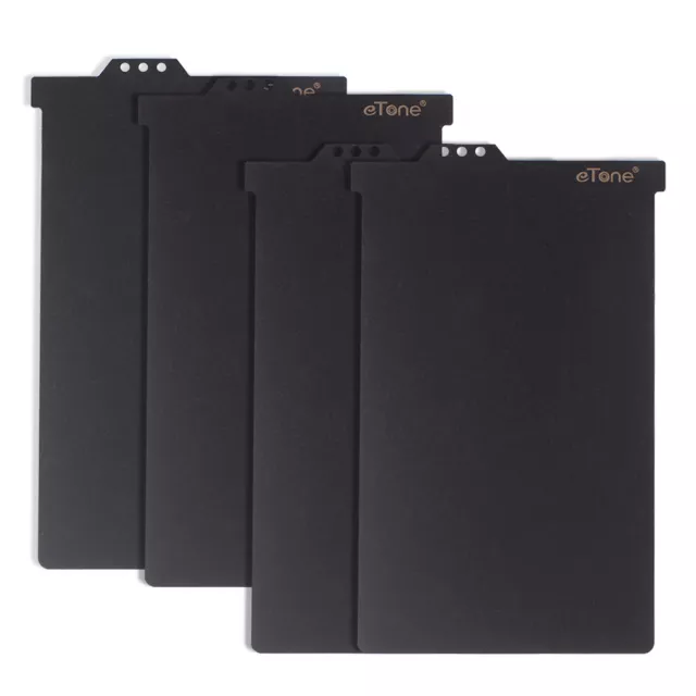 Hoja de repuesto de película cortada soportes de película diapositivas oscuras para cámara de formato de capa 4x5