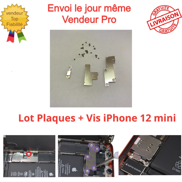 Plaque Métallique De Fixation Pour Nappe LCD IPhone 6 + Vis - Originale