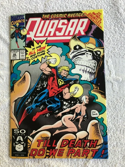 *Quasar #26 (Sept 1991, Marvel) VF 8.0