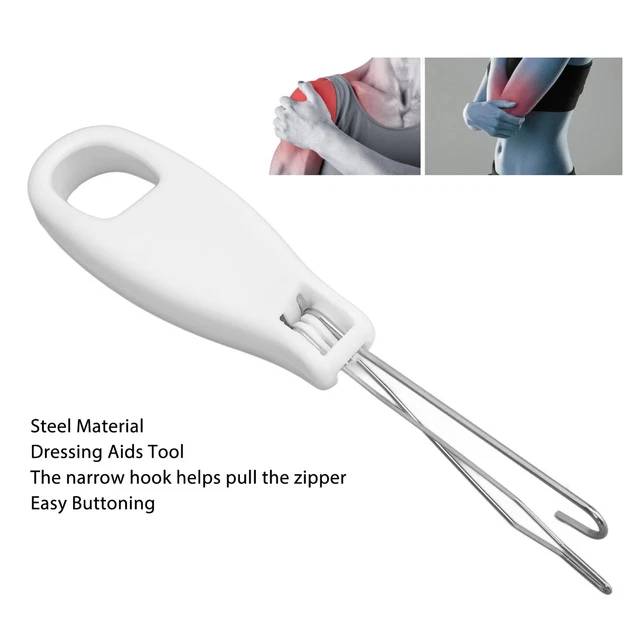 Button Hook Helper Button Hook Zipper Pull Helper One Hand Assist Device Dre Gao