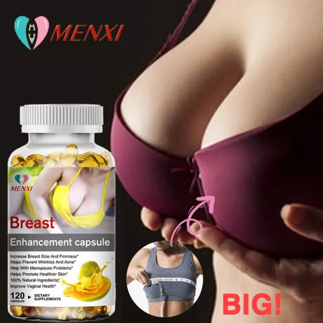 120 PILLS STRONG PUERARIA MIRIFICA Female BREAST GROWTH Firming CAPSULES 5000MG