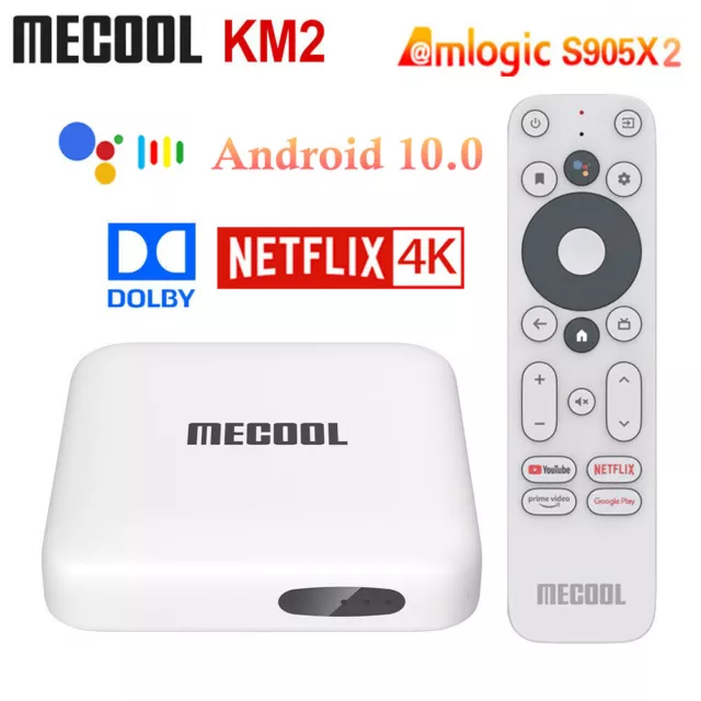 Mecool KM2 PLUS Android 11 TV Box Amlogic S905X4 DDR4 2GB 16GB BT5.0  Netfl1x 4K HDR10 2.4G 5G Dual WIFI 100M LAN OTA SPDIF Go0gle Play Smart Set  Top Box From Streamtech