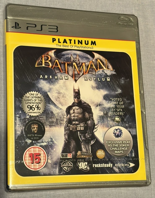 Carátula de Batman: Arkham Asylum para PS3