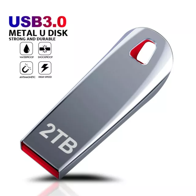 Clé USB 3.0 ultra-grande capacité 512GO/1To/2To haute vitesse Lecteurs flash USB