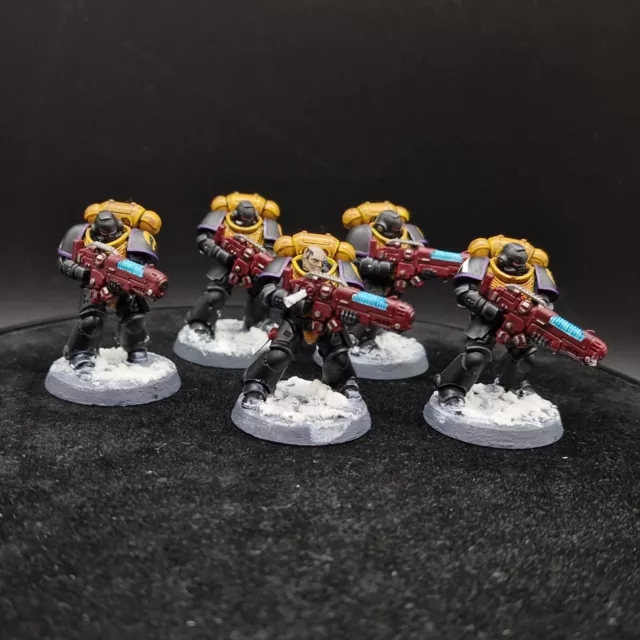 Well Painted Warhammer 40k scythes of the emperor primaris hellblasters ×5 A2 GW