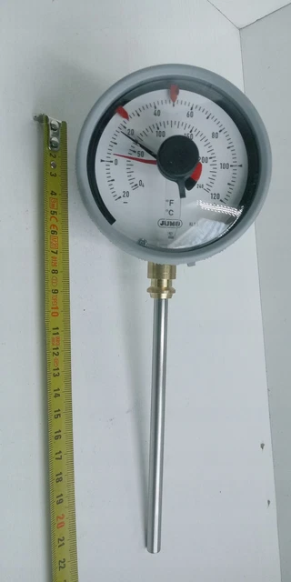 Contact thermometer 608540 Jumo 120*C /#F C23Q 9349