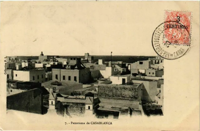 CPA AK Casablanca - Panorama of Casablanca MOROC (963333)