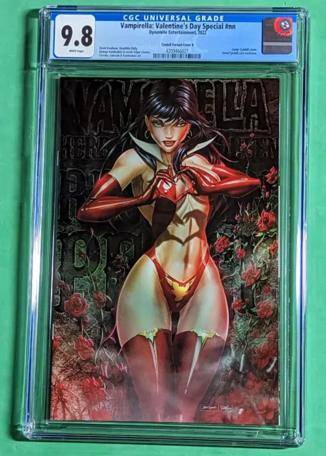 Vampirella Valentines Day Special-CGC 9.8 NM+ Tyndall Virgin Variant LTD 150-HTF