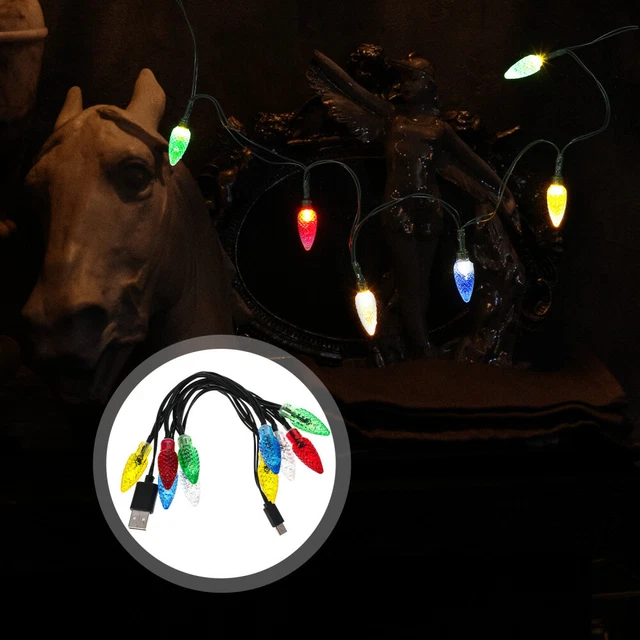 CHRISTMAS LIGHT BULBS LED Lightbulb USB Night Lights Holiday Decoration