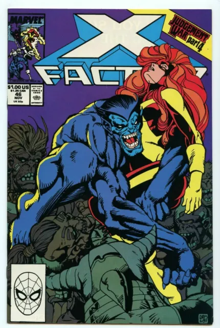 X-Factor #46 Marvel Comics October Oct 1989 (VF)