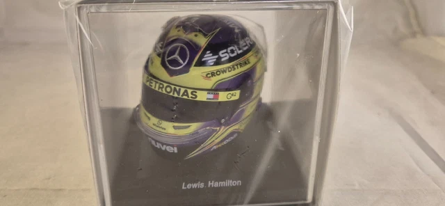MODELLINO SCALA 1:5 CASCO AUTO F1 SPARK MERCEDES LEWIS HAMILTON GP CANADA 2022 e