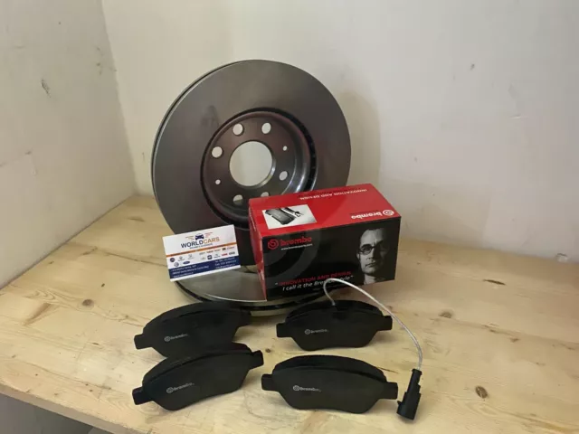 Kit Dischi Freno Pastiglie Brembo Fiat Grande Punto 1.2 1.4 1.3 Multijet