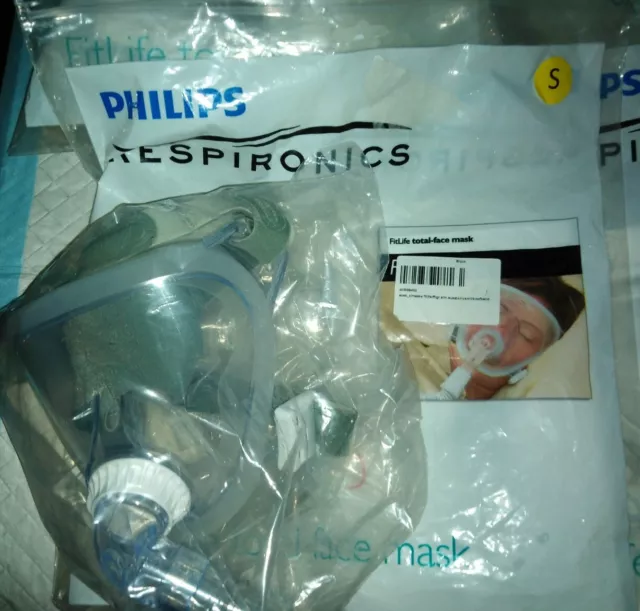 FitLife Vollgesichts-Maske | Beatmungsmaske non-vented  Philips Respironics Gr.S