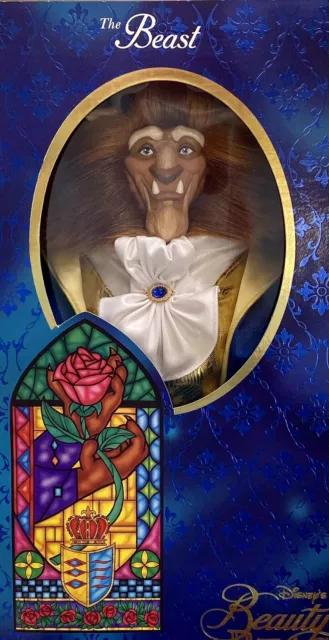 Disney's Beauty and the Beast Signature Collection "The Beast Doll w/ Stand NIB