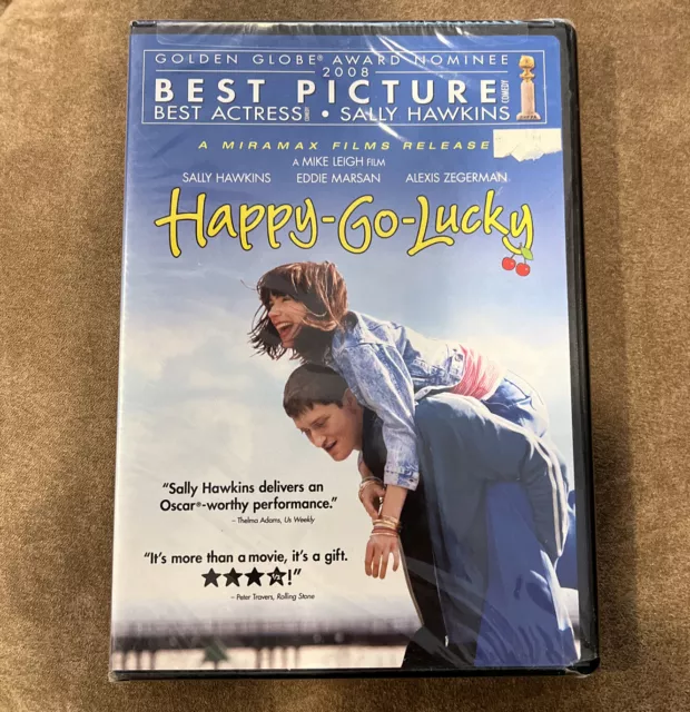 HAPPY GO LUCKY DVD Brand NEW Sealed Mike Leigh/Sally Hawkins $7.50 ...