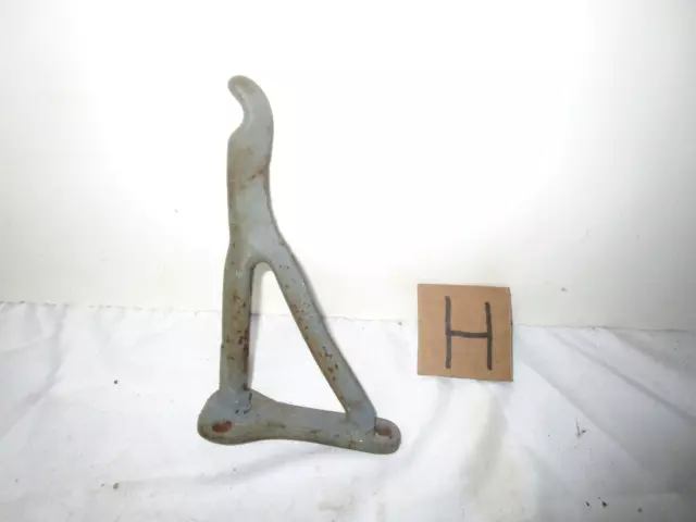 Vintage wall mount cast steel plant hanger shelf bracket