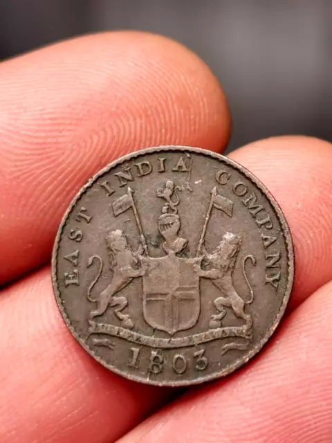 Inde, V Cash East India Company 1803 ! 3,13 g