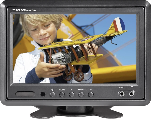 Renkforce RF-1121895 T-701B Auto LCD-Monitor 17.8cm 7 Zoll