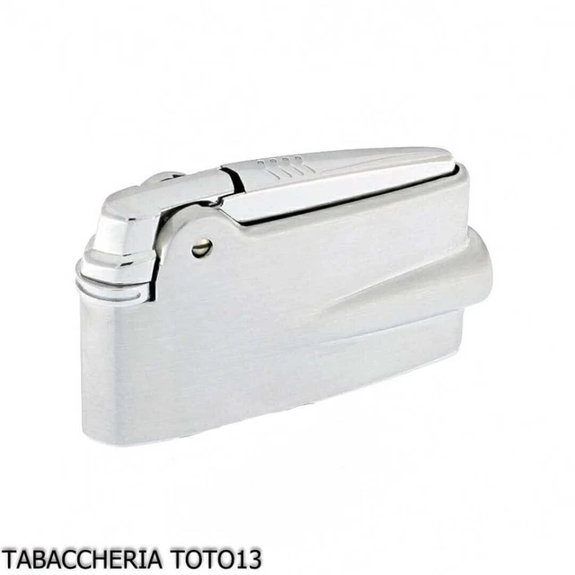 Accendino Ronson premier Varaflame su cromo satinato
