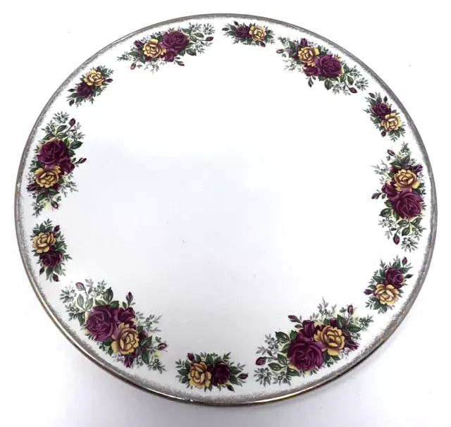 H. Aynsley & Co Roses 11" Cake Plate