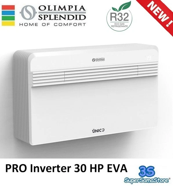 3S CLIMATISEUR UNICO PRO INVERTER 30 HP EVA sans unité extérieur OLIMPIA NEUF