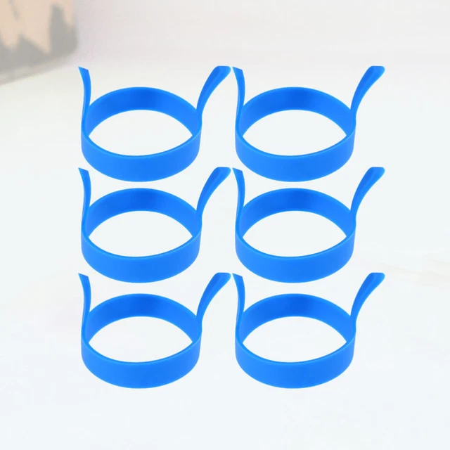 6 Pcs Omelettform Backform Aus Silikon Für Eier Eierring Metall Spiegelei