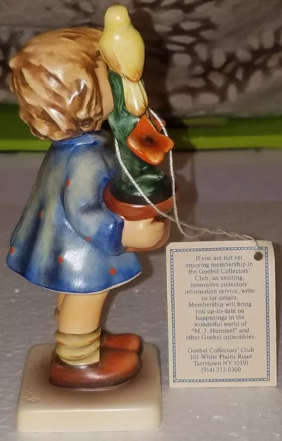 Hummel figurine 1971 5.5-6" "Congratulations" 17 /0 TMK 7 Collectors Club COA 2