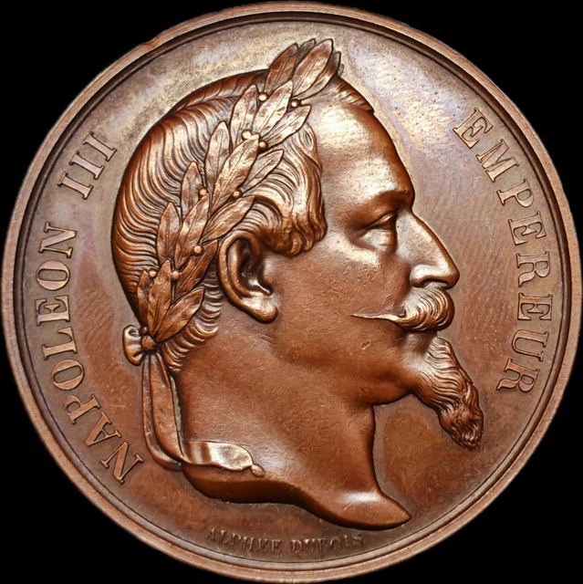 Médaille D'instituteur De 1881 - Saône & Loire - Par FAROCHON - Pièce De Collection