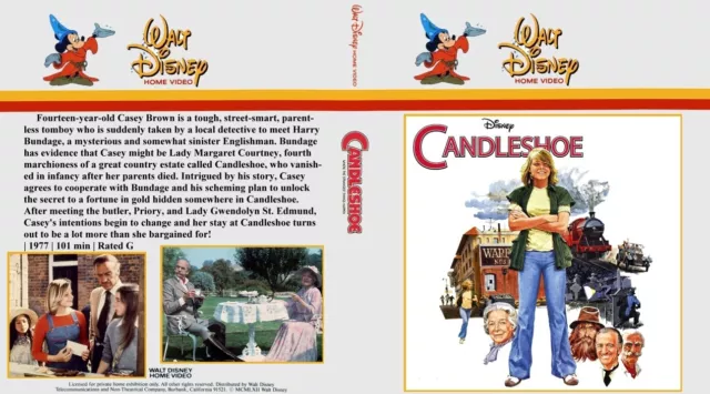 Candleshoe CUSTOM BLU RAY REPLACEMENT COVER (no discs) Disney