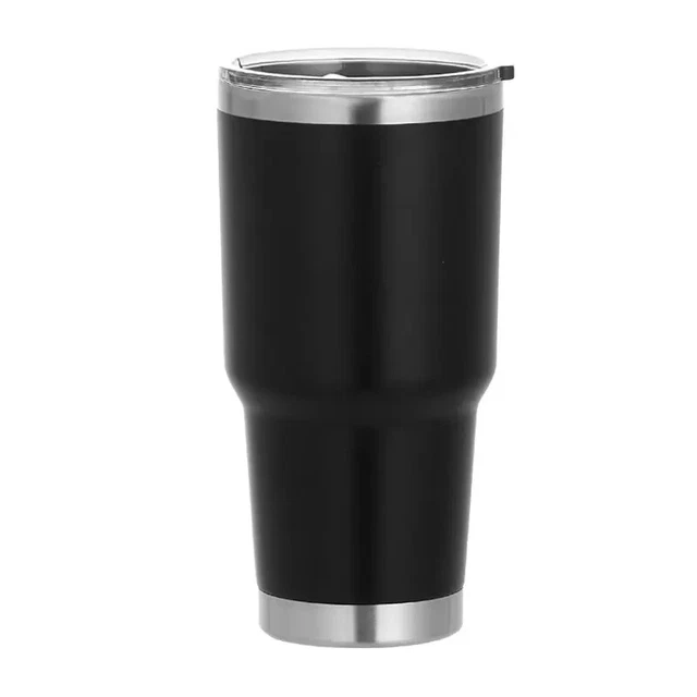 30 Oz Stainless Steel Insulated Tumbler Travel Mug For Hot Cold Coffee With Lid