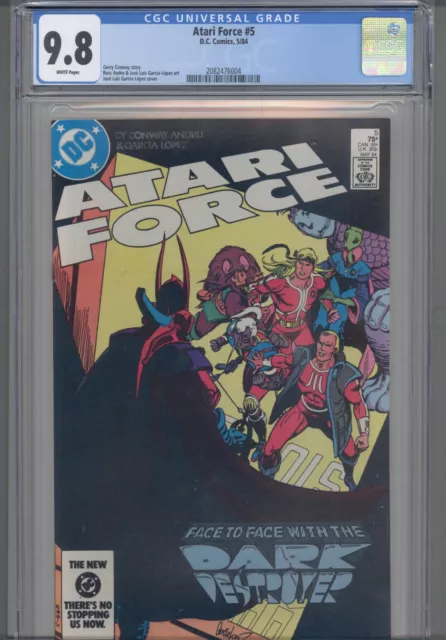 Atari Force #5 1984 DC CGC 9.8 Gerry Conway story Family: Price Drop!