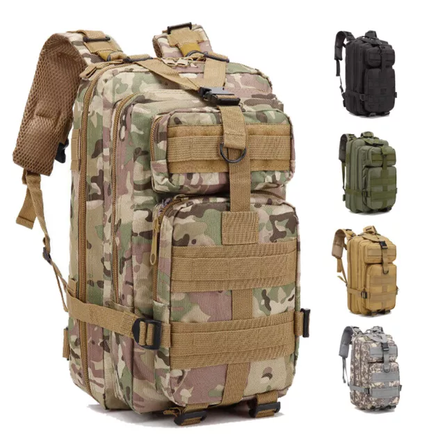 Military Tactical Backpack Daypack Bug Out Bag for Hiking Camping Outdoor Travel