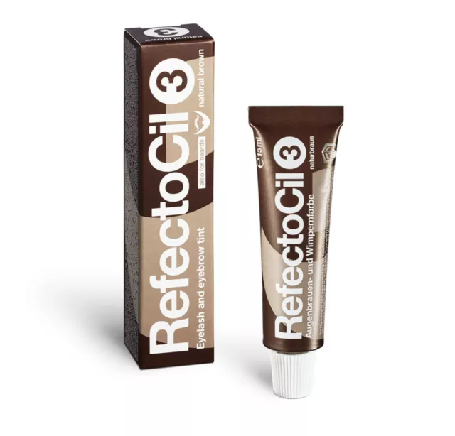 Refectocil Eyelash & Eyebrow Dye Professional Tinting 15ml Intensive Brown Tint