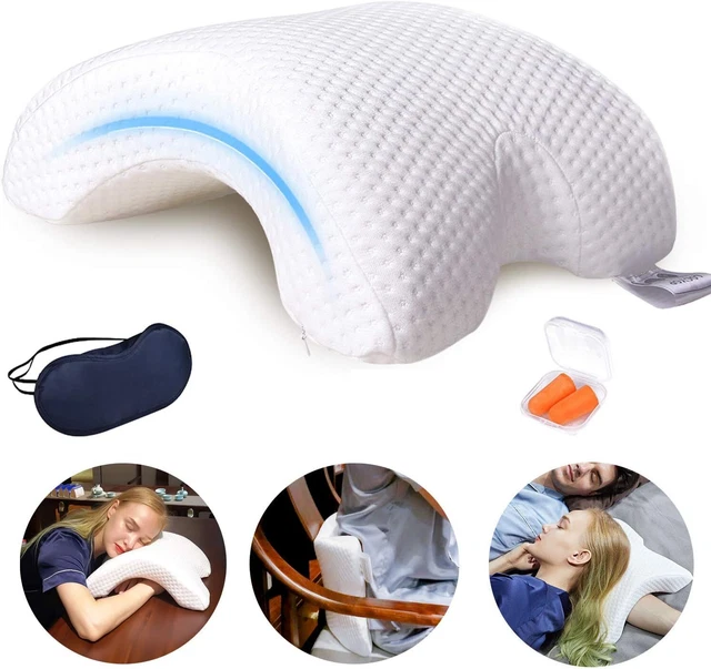 Memory Foam Pillow For Couples Adjustable Cuddle Pillow Anti Pressure Arm Pillow