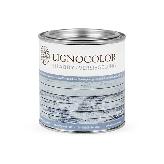 Lignocolor Shabby Versiegelung | Lack | Klarlack | Kreidefarbe | matt | 375ml