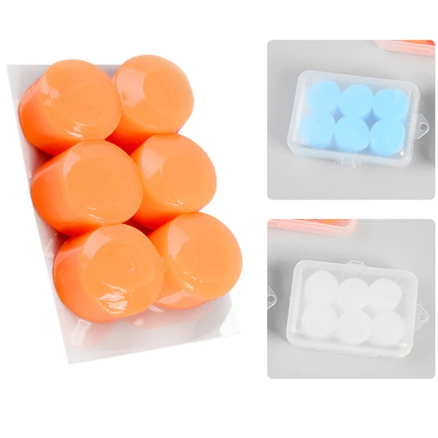3 Pairs Tappi Orecchie Auricolari Impermeabili Impermeabile