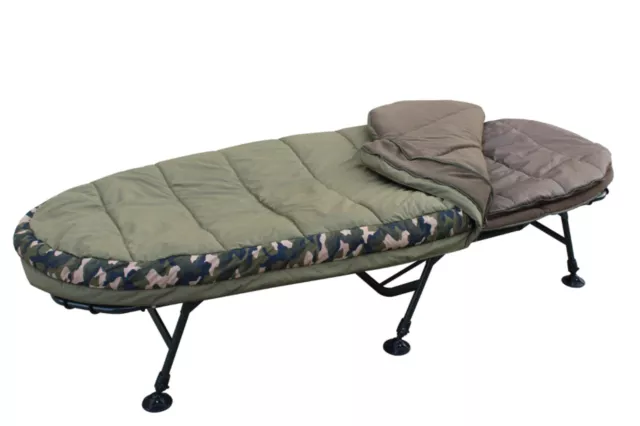 Carp Fishing Oval 5 Season Sleep System Camping Bedchair