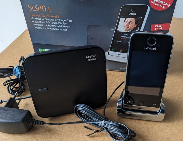 Telefon Ru GIGASET SL910A.DECT-TELEFON MIT Anrufbeantworter,Touchscreen -Bluetooth ...