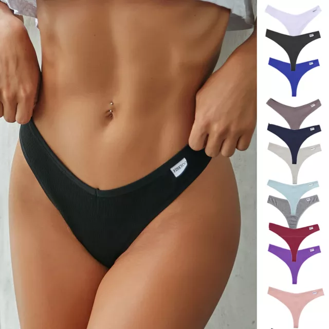 WOMENS BRIEFS PANTIES Underwear Basic Lingerie Cotton Cotonella Low Waist  *3165 £2.32 - PicClick UK