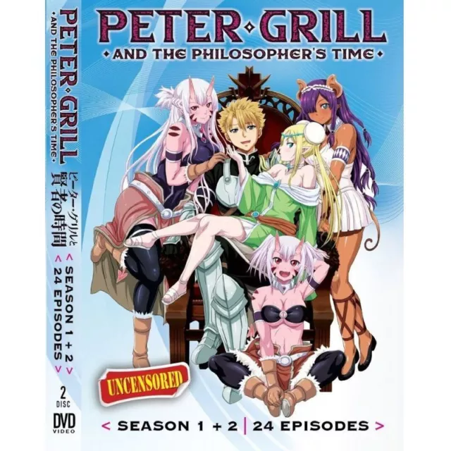 ANIME DVD~UNCUT~ENGLISH DUBBED~Peter Grill To Kenja No Jikan Season  1+2(1-24End)