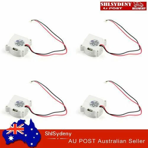 4PCS Brushless DC Cooling Blower Fan 24V 4020s 40x40x20mm 0.13A Sleeve 2Pin Wire