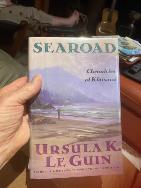 SIGNED Ursula K. Le Guin SEAROAD 1st Print Ed. CHRONICLES OF KLATSAND / Like New